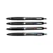 uniball 207 Blx Series Gel Pen, Retractable, Medium 0.7 Mm, Assorted Ink And Barrel Colors, 4/pack
