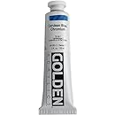 Golden Heavy Body Acrylic Paint, 2-Ounce, Cerulean Blue Chromium