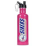 Philadelphia 76ers 26oz Stainless Steel Water Bottle (Pink)
