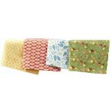Tag Sweet Summer 100-Percent Cotton Printed Dishtowels, Set of 4 Floral by Tag
