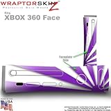 Rising Sun Purple Skin by WraptorSkinz TM fits Original XBOX 360 Factory Faceplates