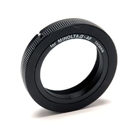 Click here to buy Celestron T-Ring for 35mm SLR Cameras Minolta 93400 by Celestron.