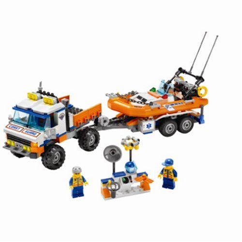 Childrens Toyshop  Spielwaren : LEGO City 7726 - Strand-Truck der Küstenwache mit Schnellboot