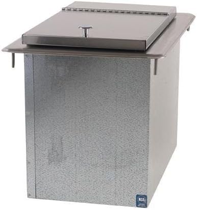 ICE BIN INSULATED STAINLESS STEEL 50 lbs NEW 11583