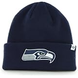 NFL Seattle Seahawks '47 Raised Cuff Knit Hat, Navy, One Size