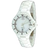Oniss #ON8011-L7 Women's Ligaro Collection White Ceramic Watch