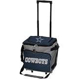 Dallas Cowboys Gray Rolling Collapsible Cooler by Reebok