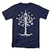 Trevco Inc Lord of the Rings Tree of Gondor T-Shirt Black