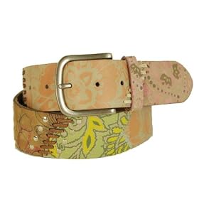 Fossil Multi Patchwork Women's Belt