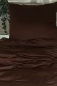 Carpe Sonno Bettw&auml;sche-Set "Chocolat" 135 cm x 200 cm Mako-Satin, verschiedene Groessen