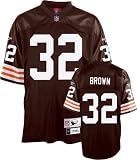 Jim Brown Reebok NFL Brown 1963 Throwback Premier Cleveland Browns Jersey