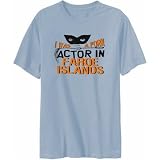 I Was A Porn Actor In Faroe Islands Countries Mens T-Shirt (Silver Gray, Sizes X-Small - XXX-Large)