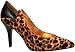 Adult 80s Cheetah Pump Shoes (Size: Medium 7-8)