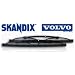 Wischerblattsatz Scheinwerferreinigung Volvo original f�r Volvo 850, C70 (-2005), S70 V70 (-2000), V70 XC (-2000)