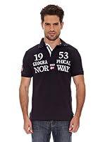Geographical Norway Polo Manga Corta Kani Ss Men 100 (Marino)