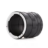HDE Macro Extension Tube Kit Compatible with Canon Cameras