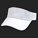 WHITE ADJUSTABLE SUN GOLF TENNIS VISOR CAP CAPS HAT HATS