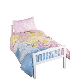 Parure de lit b�b� housse de couette l+ taie Princesse Disney