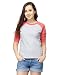 Campus Sutra Women Round Neck Quarter Sleeve T-Shirts RS.419.00