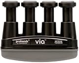 VIA Hand and Finger Exerciser for Musicians, Medium Resistance (6-Pounds per Finger)