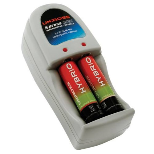 Uniross Hybrio AA / AAA Charger With 2 x AA 2100mAh Hybrio Batteries