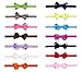 Newborn and Baby Grosgrain Hair Bow Clips with Interchangeable Headbands(28 Pack)