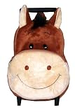 Kids Horse Pull-a-long Backpack Plush