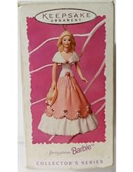 Home: Hallmark Keepsake Ornament - Springtime Barbie - Third and Final in Series 1997 (QEO8642) - Hallmark