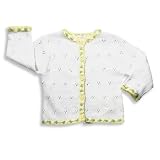 Hartstrings Baby - Infant Girls Long Sleeve Sweater Cardigan, White, Yellow