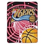 NBA 60 x 80 Super Plush Throw - Philadelphia 76ers