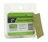 Grex P-6/50-2.5 23 Gauge 2-Inch Length Headless Pins (2,500 per Box)
