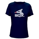 Chicago White Sox Women's New Official Logo Cooperstown T-Shirt by Majestic Select