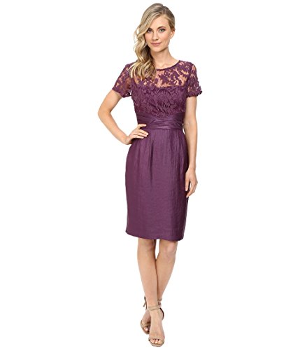 [アドリアナパペル] Adrianna Papell レディース Pleated Origami Bow Waist Sheath Dress ドレス [並行輸入品]