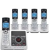VTech DS6121-5 - Cordless phone w/ call waiting caller ID & answering system - DECT 6.0 + 4 additional handset(s)