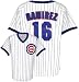 Aramis Ramirez Chicago Cubs V-Neck Pinstripe Shirt by Majestic