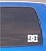 DC Shoe Company vinyl decal sticker
