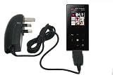 UK Mains Charger For Samsung YP-S5 MP3 Players (All Models)