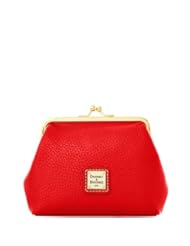 Dooney & Bourke Pebble Grain Large Framed Purse, Red