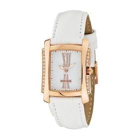 Pierre cardin - PC101762F03 - Montre Femme - Quartz - Analogique - Bracelet cuir Blanc