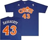 Cleveland Cavaliers Brad Daugherty Throwback Blue Adidas Shirt (Small) Amazon.com
