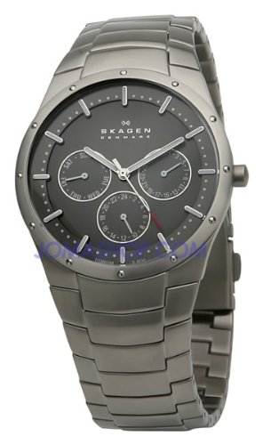 Skagen Men's 596XLTXM Multifunction Titanium Bracelet Watch