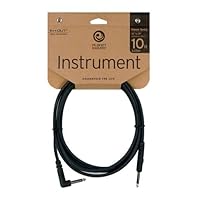 Planet Waves 10-Foot Classic Series 1/4-Inch Instrument Cable with Right Angle