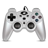 PS3 Radium Wired Controller - Metallic Silver