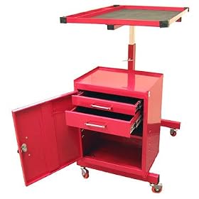 Excel TC304C A B 2-DRAWER ROLLING METAL TOOL CART by Excel
