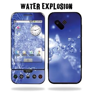 HTC G1 Google Phone Protective Vinyl Skin T-Mobile - Water Explosion