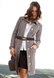 Jessica London Plus Size Cable Sweater Coat