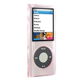 (Many Colors available) Hard crystal case for iPod Nano 4th Generation 8gb 16gb package with screen protector (Nano 4th Gen Mp3 Player not included) + Pouch
