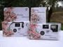 10 Pack Roses of Love Wedding Disposable 35mm Cameras In Matching Gift Boxes- 27 Exposures Each- With Matching Table Tents