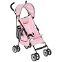 Delta Deluxe Reclining Umbrella Stroller - Pink