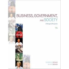 Business, Government and Society: A Managerial Perspective